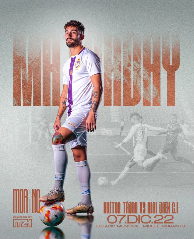 #DiaDePartido💜 <a href="/RealJaenCF/">Real Jaén C.F.</a> <a href="/muzukcomunica/">Muzuk - Comunicación e Imagen</a>