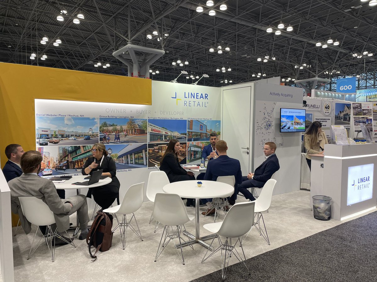 LinearRetail's tweet image. We will be at booth 455 at NY @ICSC today and tomorrow, come say hi! #nyc #ICSC #icscny