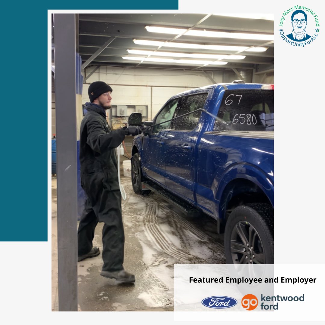 Meet our intern Cainen! He started his internship with <a href="/kentwoodford/">Casey Pilip</a> a few weeks ago and is learning all aspects of detailing vehicles. He has been welcomed by the team at Kentwood Ford and has learned the necessary practical skills with auto detailing.