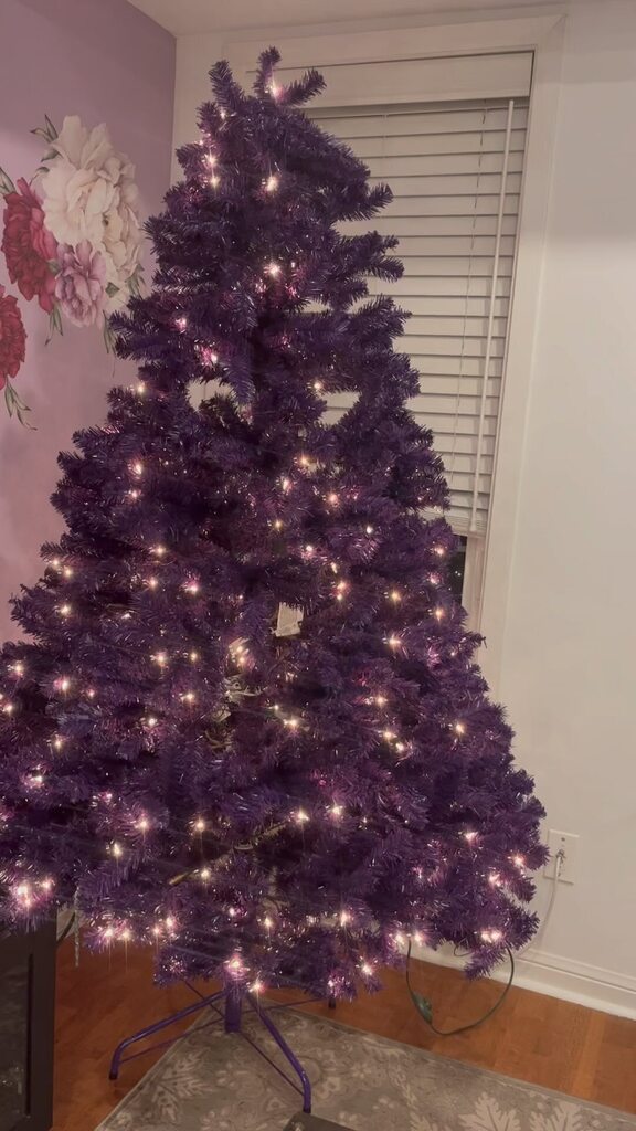 brightshadowsas's tweet photo. Finally getting into the Christmas spirit. I made the 🦄 ornament for gifts years ago, tutorial on the blog. 

#purplechristmas #purplechristmastree #unicornchristmas #unicornornament #diychristmas #diychristmasornaments #diyunicornornament #alternati… https://t.co/jsLPuMCQui https://t.co/4P1wfFTQS3