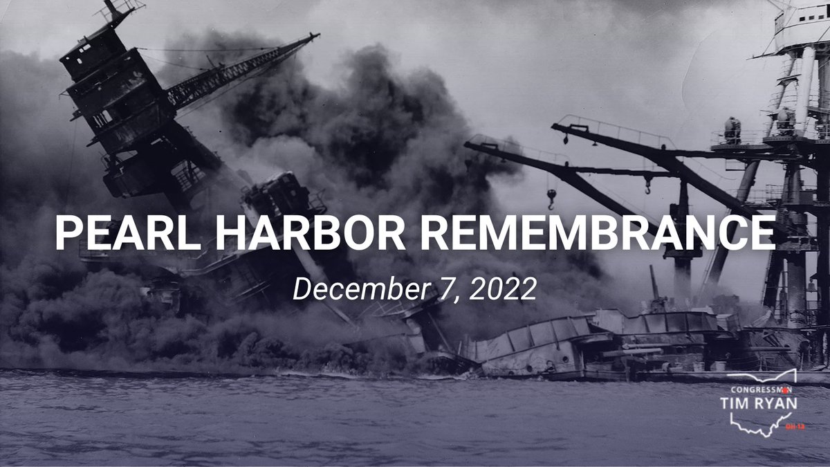Remembering all those who made the ultimate sacrifice in service to our nation — 81 years ago today at Pearl Harbor.