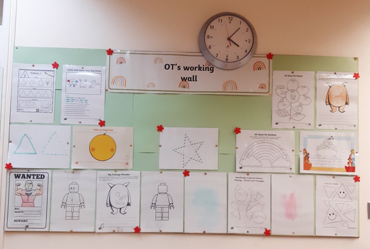 Children & Young People's OT Service (LSCFT) (@cts_ot) on Twitter photo Children's OTworking wall. So proud of the wonderful work they produce!
#handwriting
#finemotorskills
<a href="/WeAreLSCFT/">Lancashire & South Cumbria NHS Foundation Trust</a> Children's OTworking wall. So proud of the wonderful work they produce!
#handwriting
#finemotorskills
<a href="/WeAreLSCFT/">Lancashire & South Cumbria NHS Foundation Trust</a>