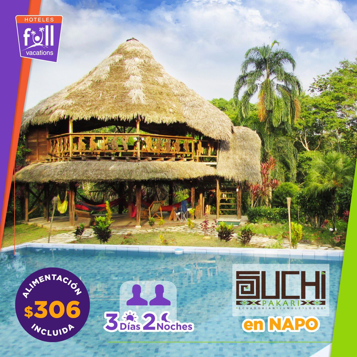 Visita #Napo y hospédate en <a href="/SuchipakariLodg/">Suchipakari Jungle Lodge</a> 
.
Vive una maravillosa experiencia junto a #HotelesFullVacations
.

#ahorro #parati #foryou #HotelesFullVacations #hoteles #hospedaje #Ecuador #YoVendoGuayaquil #guayaquil #YoVendoNapo #Napo #turismonacional