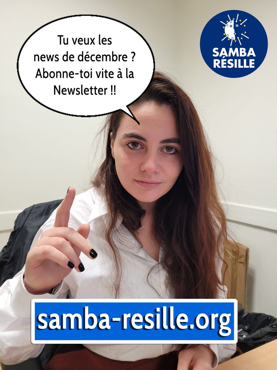 SambaResille's tweet photo. https://t.co/KxAlvWMG6u
Abonnez-vous à la newsletter dès à présent et découvrez le nouveau site de Samba Résille ! https://t.co/MFzjtCLgqx