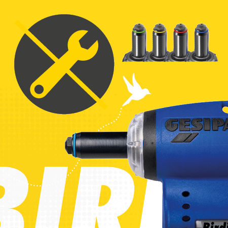 GESIPA_UK's tweet photo. Did you know that you can change and clean the nosepieces and jaws of the Birdie without the help of any other tools? Super quick and very easy! Additionally, the individual nosepieces are colour-coded so you can easily match them to the blind rivet being used.
#GESIPA #rivetgun https://t.co/hzBTskYHVM