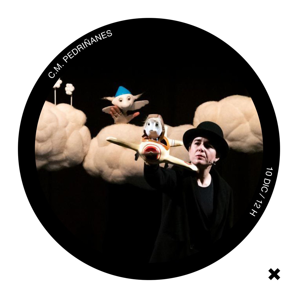 ¿Conocéis a Luz?🥰
Es un ser mágico✨que vive en las nubes… Pero algo ha hecho que caiga a la Tierra y, este sábado, visitará el C.M #Pedriñanes para hacernos reflexionar sobre lo que somos capaces de hacer para querer y que nos quieran.

⚫️NUBE NUBE-> bit.ly/PedrinanesNube…