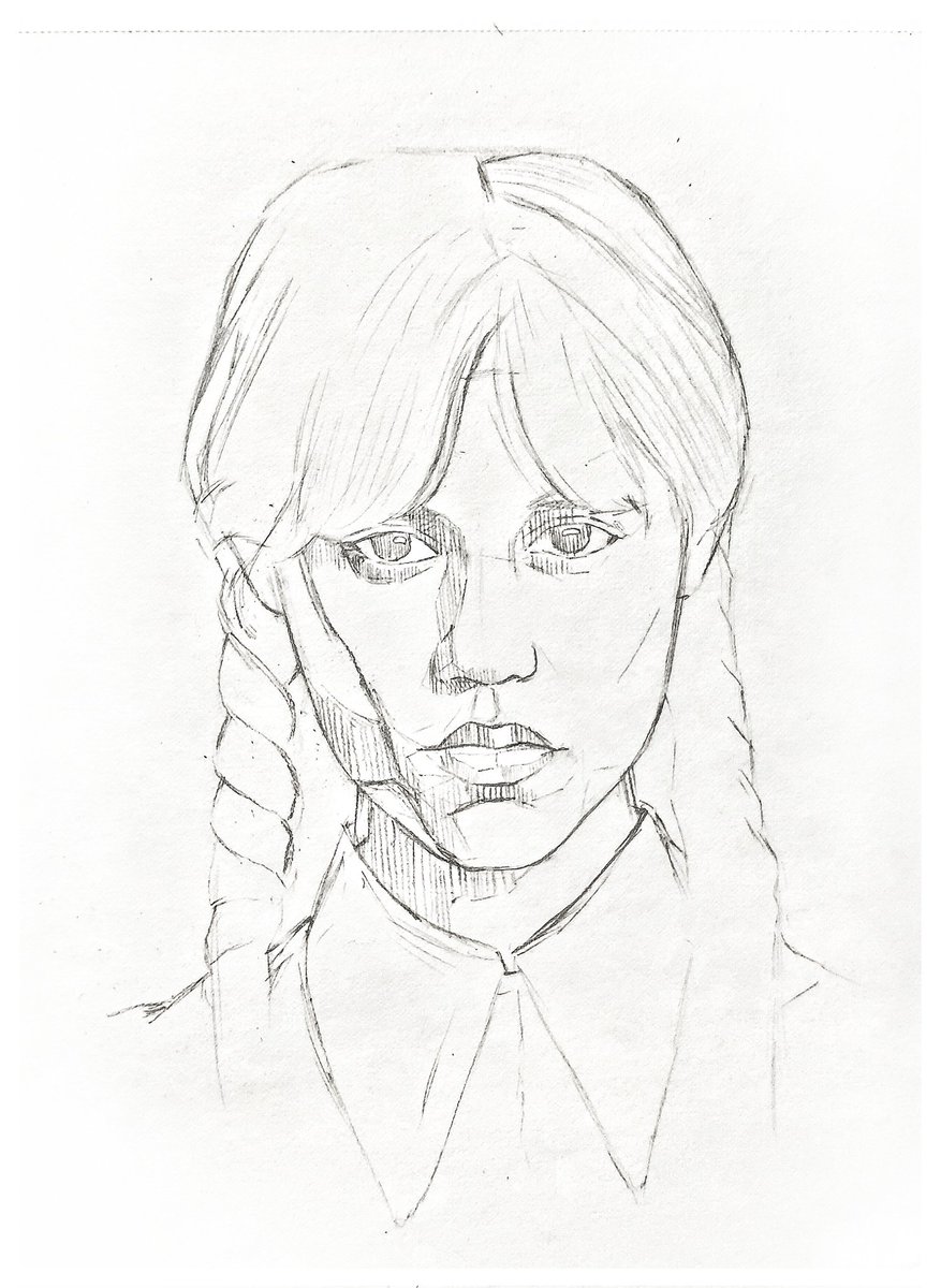 art_slayer_'s tweet photo. #wednesdayaddam #Netflix #artwork #art #sketch #drawing https://t.co/yrJkNLEC3u