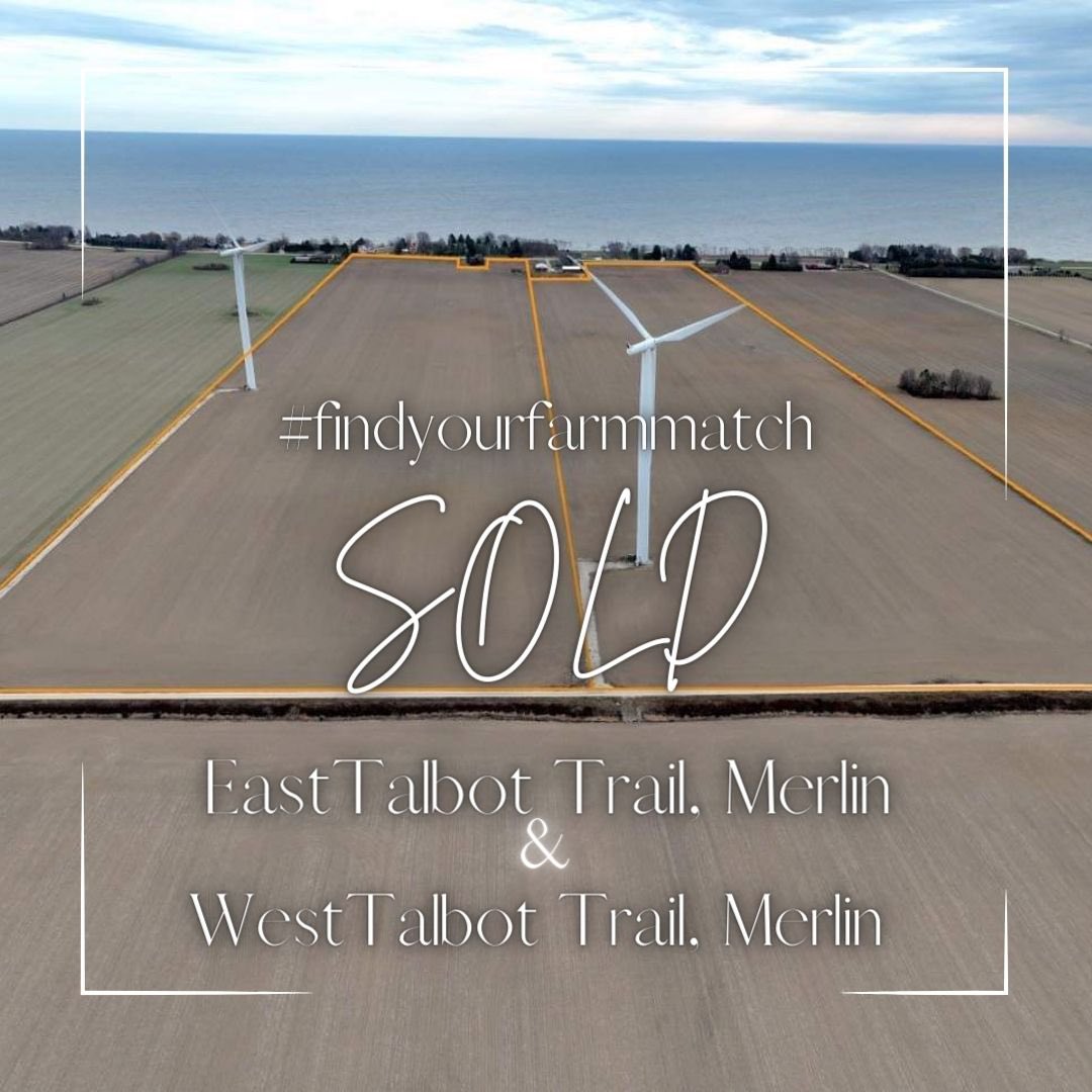 Sold in less than 12 hrs! 

Considering selling? Call the Farm Match Team by Match Realty Inc. 
☎️ 519.520.7156

@HandsorPaige @RachelP_realtor 

#AgTwitter #ontag #findyourfarmmatch