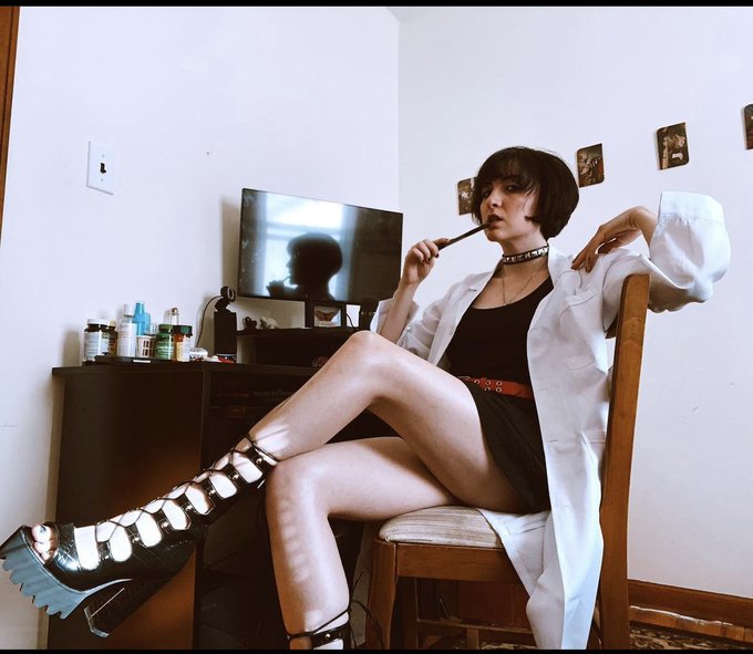 Takemi was the first cosplay I ever did for OF 🥺. Not much has changed but my ass is definitely fatter