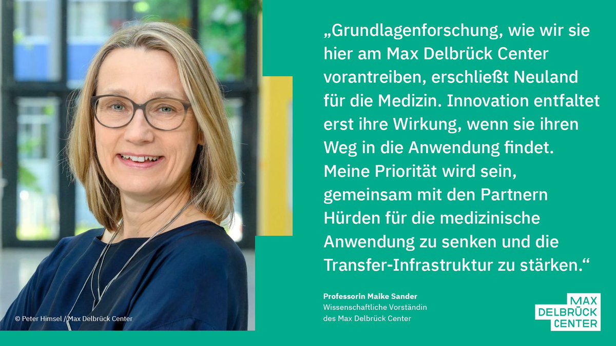 Unsere neue Wissenschaftliche Vorständin Maike Sander (<a href="/msanderlab/">Maike Sander & Lab</a>) in ihrer Antrittsrede. 
#mdc30 <a href="/helmholtz_de/">Helmholtz</a>

📺 Livestream: youtube.com/watch?v=_3m52Q…
