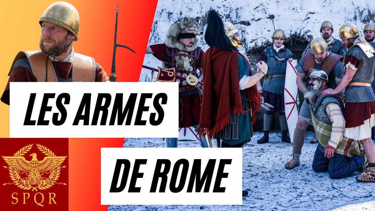 [NOUVELLE VIDÉO !]

Petit tour d'horizon des armes des romains pendant la Guerre des Gaules !

Avec BEAUCOUP d'<a href="/AveBagacum/">Ave Bagacum</a> et <a href="/LNbzzz/">Hélène Caraux - Digression Photo</a> dedans, on va pas se mentir ^^

RT pour la plus grande gloire de Rome !
(La série HBO hein)

➡️youtu.be/HaVI3QaBB_Y⬅️