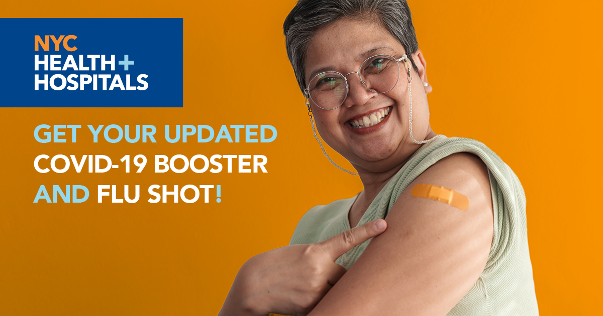 kimberly_joc's tweet photo. It's National #FluVaccineWeek! The #FluShot is safe, quick and available at no out-of-pocket cost to @NYCHealthSystem patients. And you can get a #COVID19vaccine booster too, depending on availability. More info: https://t.co/kyOlLp5h7R https://t.co/m8DHQA2POX