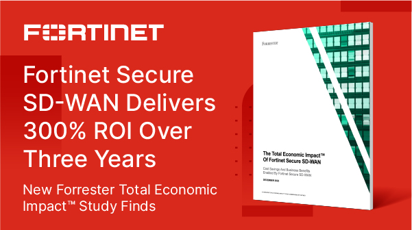See the benefits of <a href="/Fortinet/">Fortinet</a> Secure #SDWAN for large enterprises based on real customer feedback in the <a href="/Forrester/">Forrester</a> Total Economic™ Impact study: ftnt.net/601238vIp