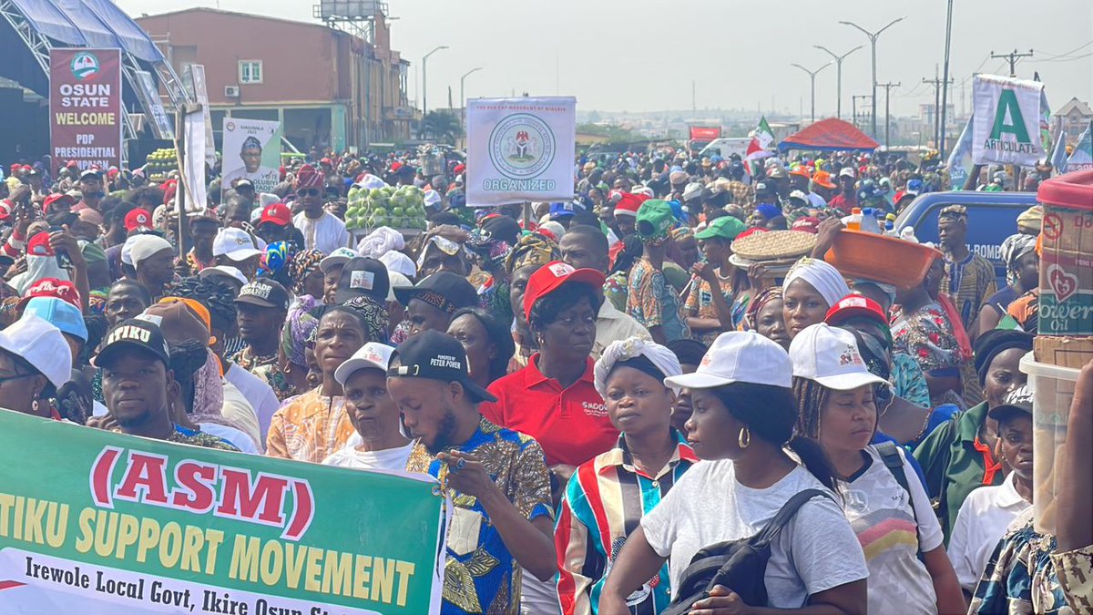 I_Am_Ilemona's tweet photo. Osun was such a vibe. #RecoverNigeria
#RecoverOsunWithPDP
#RecoverOsunWithAtiku https://t.co/kd5NtRtFGr