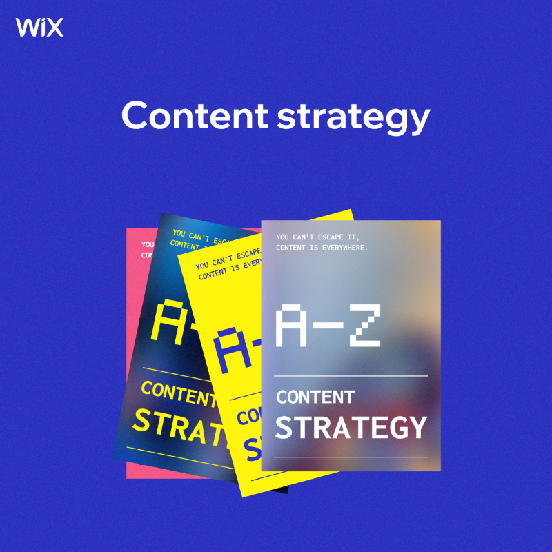 Wix's tweet photo. Dive into some content marketing best practices with these blogs. #WixRead #ContentMarketing
