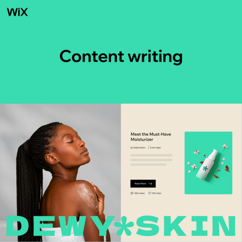 Wix's tweet photo. Dive into some content marketing best practices with these blogs. #WixRead #ContentMarketing