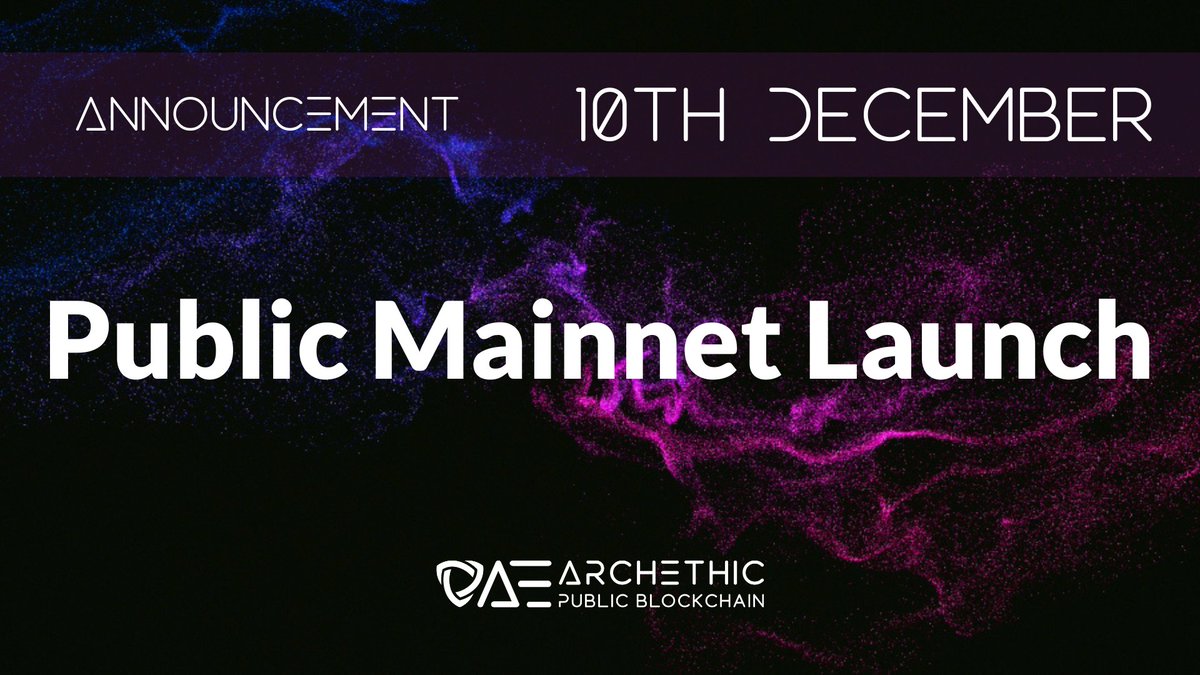 ⏰ Only 3 days left

🌐 Together we will shape the future of the internet of trust by creating, designing &amp; using apps disrupting the world we know as of today

See what will happens this Saturday 👇

blog.archethic.net/archethic-publ…

#Blockchain #Archethic