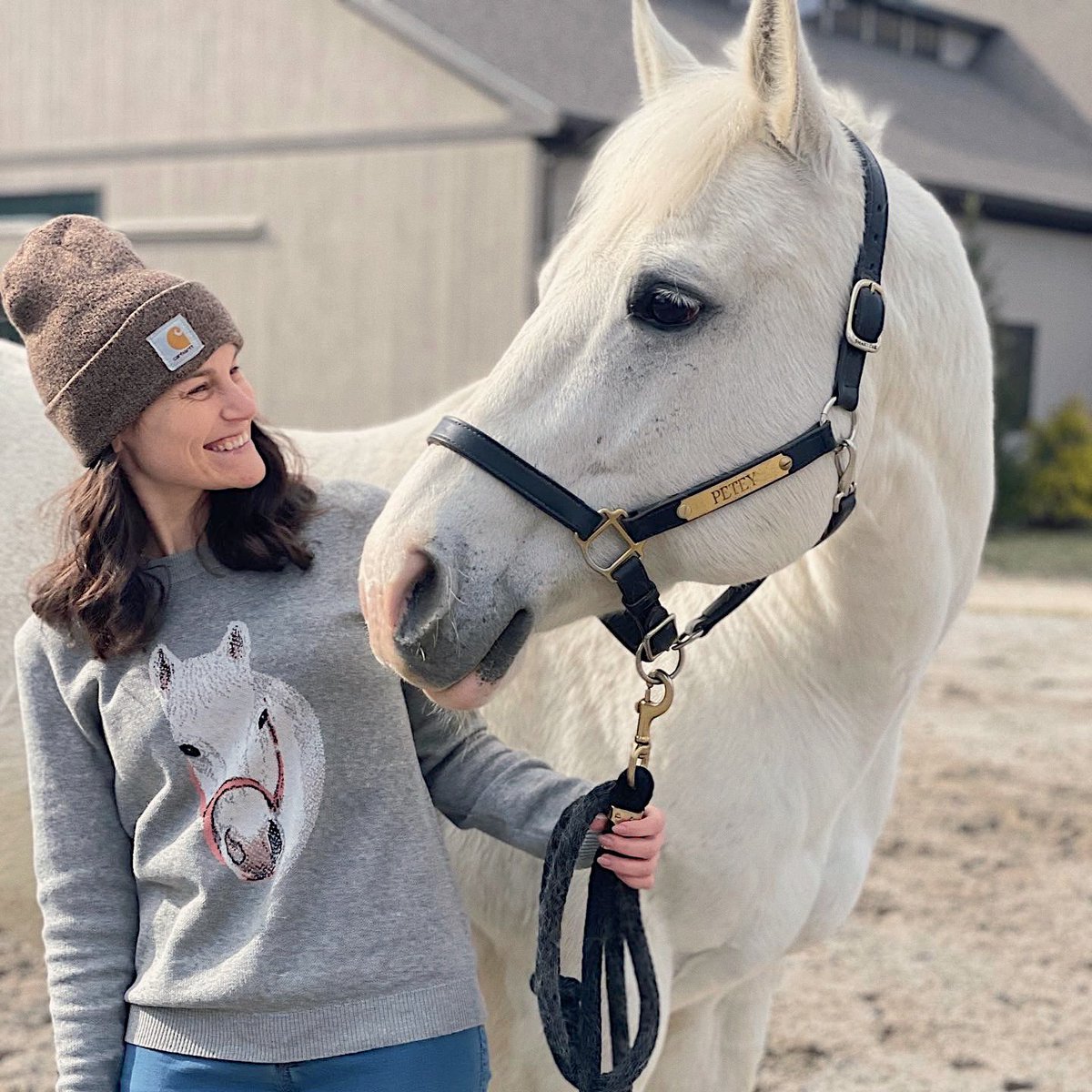 Knitwise_Inc's tweet photo. Stay happy, stay wild! 🐎✨💕Our custom sweaters will help you stay close to your pet wherever you go while keeping you cozy all winter long. Order yours now! #horselover #customknit #bestgift https://t.co/0eiIE7LLae