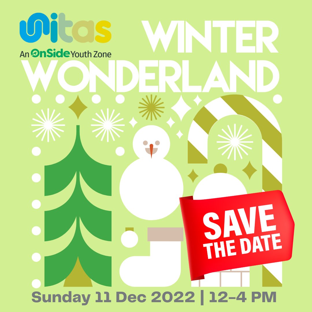 #Savethedate Unitas Winter Wonderland is back for the festive season! We are excited to see you all this Sunday (11 December) from 12-4pm. Free entry, everyone is welcome!