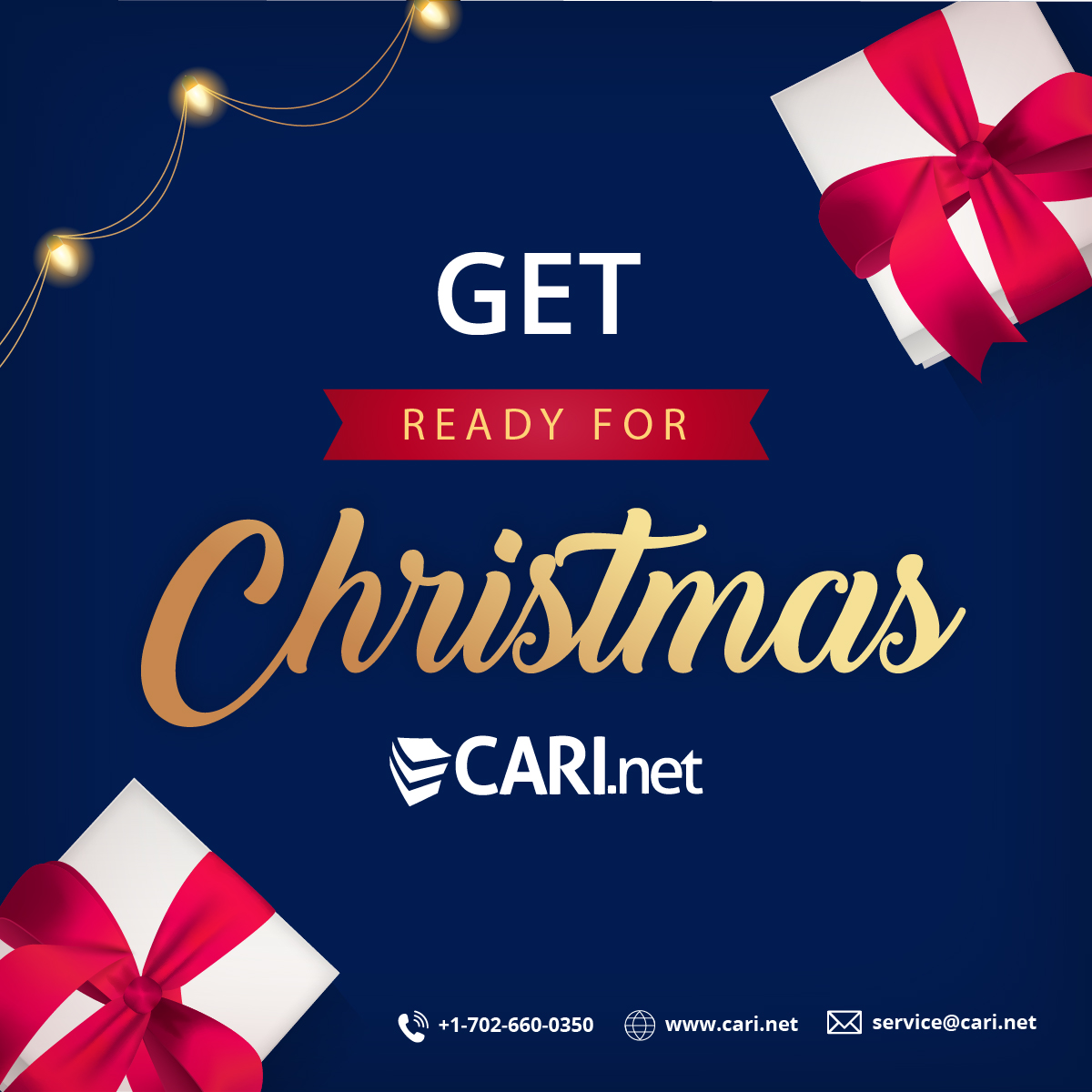 It's time to share and give, get any of our Cloud Servers this week, and make your first payment on January, ho ho ho!

Feel free to retweet and share this limited time offer!

#carinet #server #christmasoffer