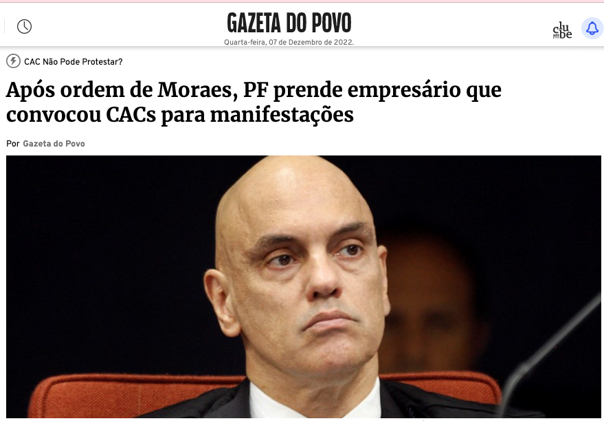 Rconstantino's tweet photo. Em Alexandria, de Togaquistão, é proibido protestar se for caçador ou atirador... 🤡 https://t.co/C2DrA20bgv