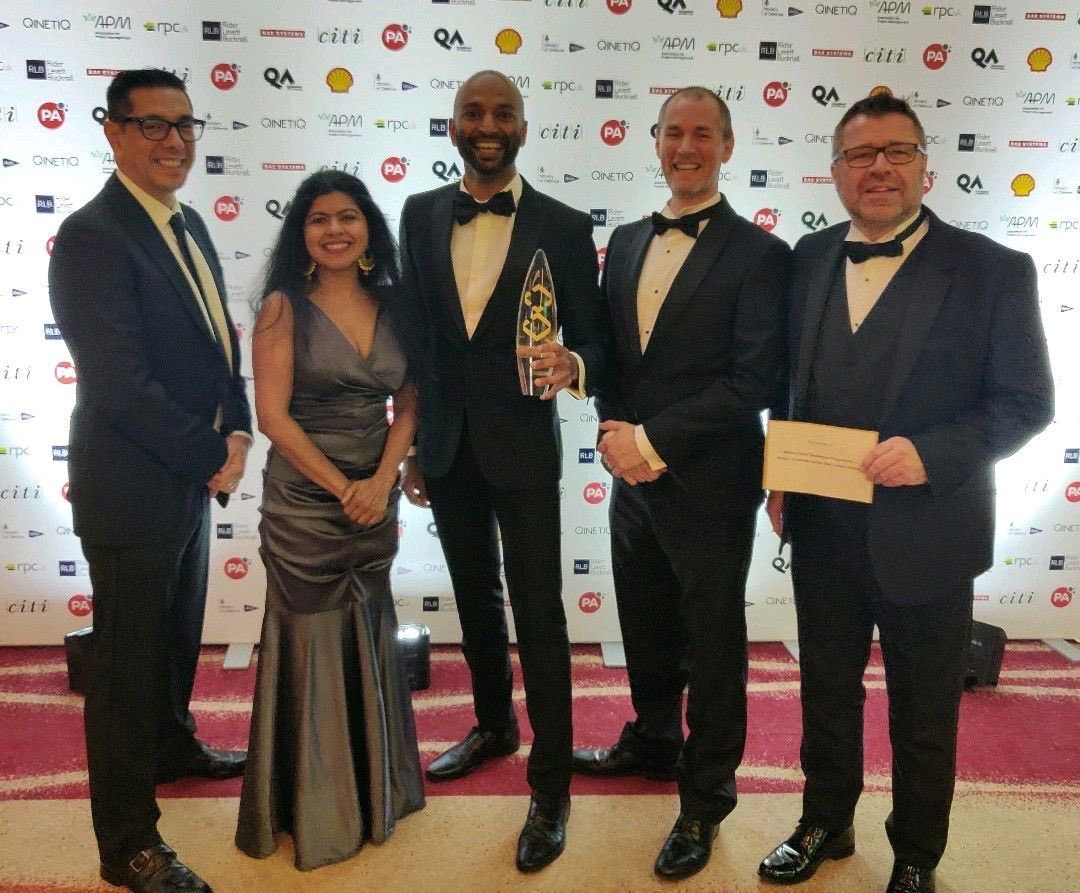 Winners! 🎊 The <a href="/DefenceHQ/">Ministry of Defence 🇬🇧</a> Cyber Resilience Programme has won a prestigious Association for Project Management (APM) Award for Innovation in Project Management. The Awards celebrates the incredible achievements from organisations, individuals and projects, @atkinsglobal