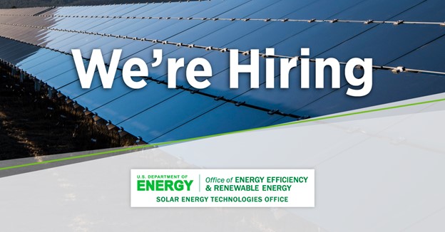 Our solar office is hiring a technology manager! Apply to support the research, development, and demonstration of technologies that enable reliable, resilient, &amp; secure #solarenergy on the grid: energy.gov/applicant-port… #Hiring #CleanEnergyJobs