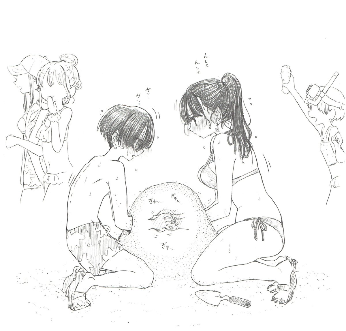 #今年も残りわずかなので今年一番伸びた絵を貼る見た絵描きさんも強制でやる
貫通した市川と山田です(言い方)
https://t.co/RPUXyP7mzs