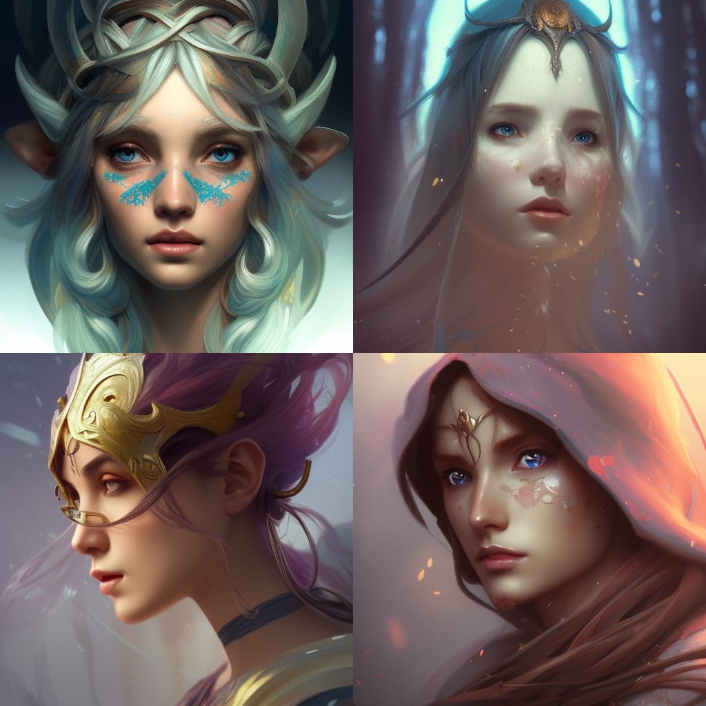 Just used #AI  to create these. 
It wont be long until AI starts to take over every aspect of creation and work.