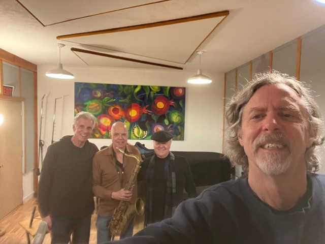 Yesterday, we had the pleasure to have the Great #Saxophonist legend, Bob Sheppard contributes so fantastically to a song that will be on my new CD "The Romantic" coming out in 2023, that features a long list of brilliant &amp; wonderful artists.

#NewMusic #musiclovers