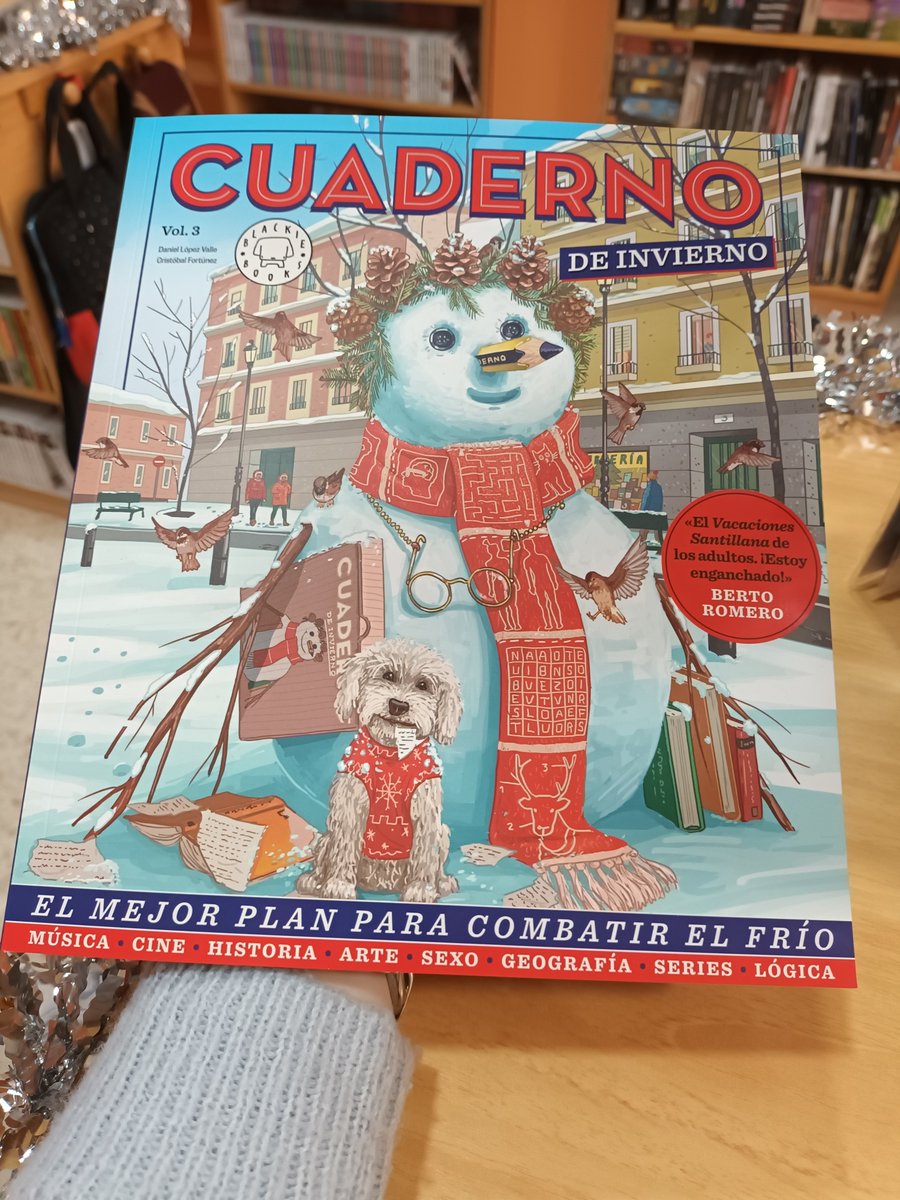 RaraAvisDH's tweet photo. ❄Nada como el Cuaderno de actividades de Blackie books para resguardarnos del frío ❄⛈¡Queda inaugurada la temporada de invierno! 😍📚☕
#cuadernodeinvierno #cuadernodeactividades #blackiebooks #raraavis #raraavisdh #booklovers #sofaymanta #tiempoparaleer https://t.co/xxEXCfeCYJ