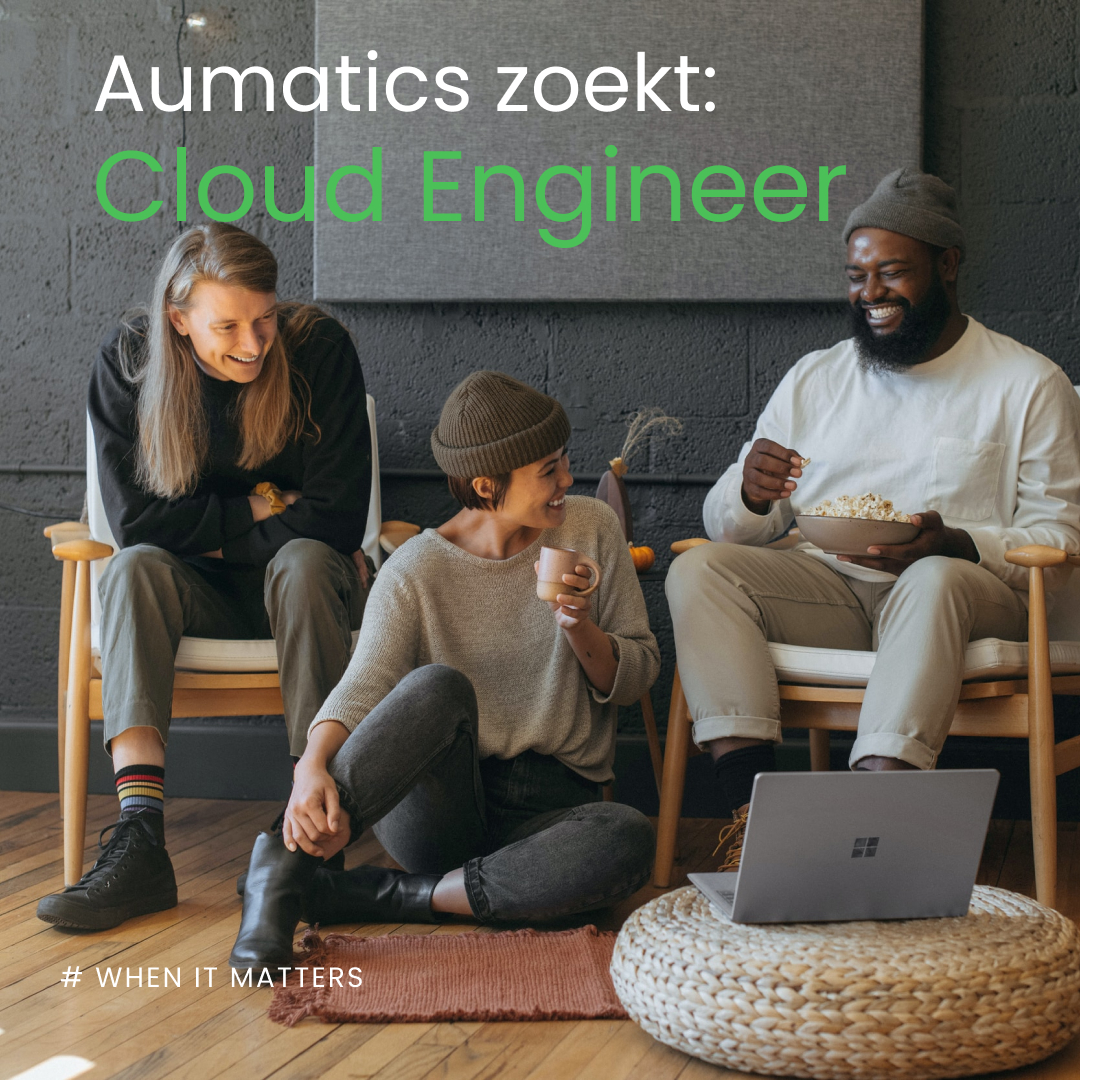 Heb jij helder zicht op de cloud? Wij hebben de doorgroeimogelijkheden, collega's en een prima salaris voor een nieuwe Cloud Engineer. Lees verder, wij maken graag kennis met je!🤝👉✅zcu.io/U2mD #Vacature #CloudEngineer #Aumatics #WhenITMatters #Welkom