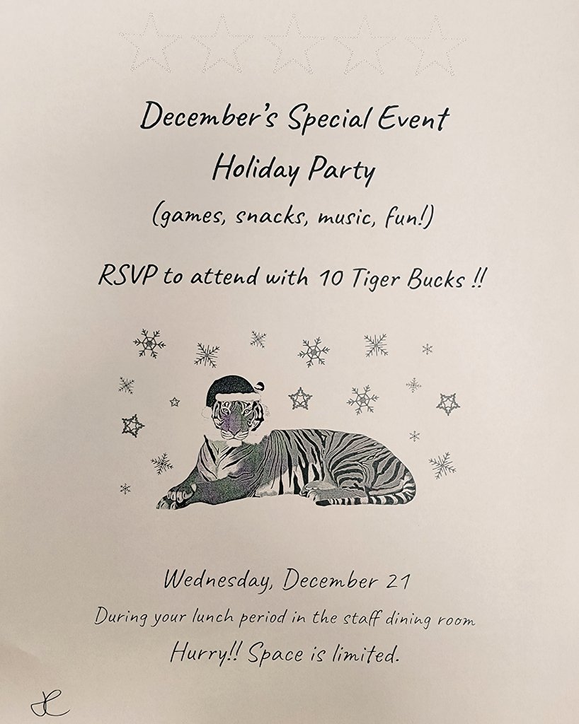 December Holiday Party