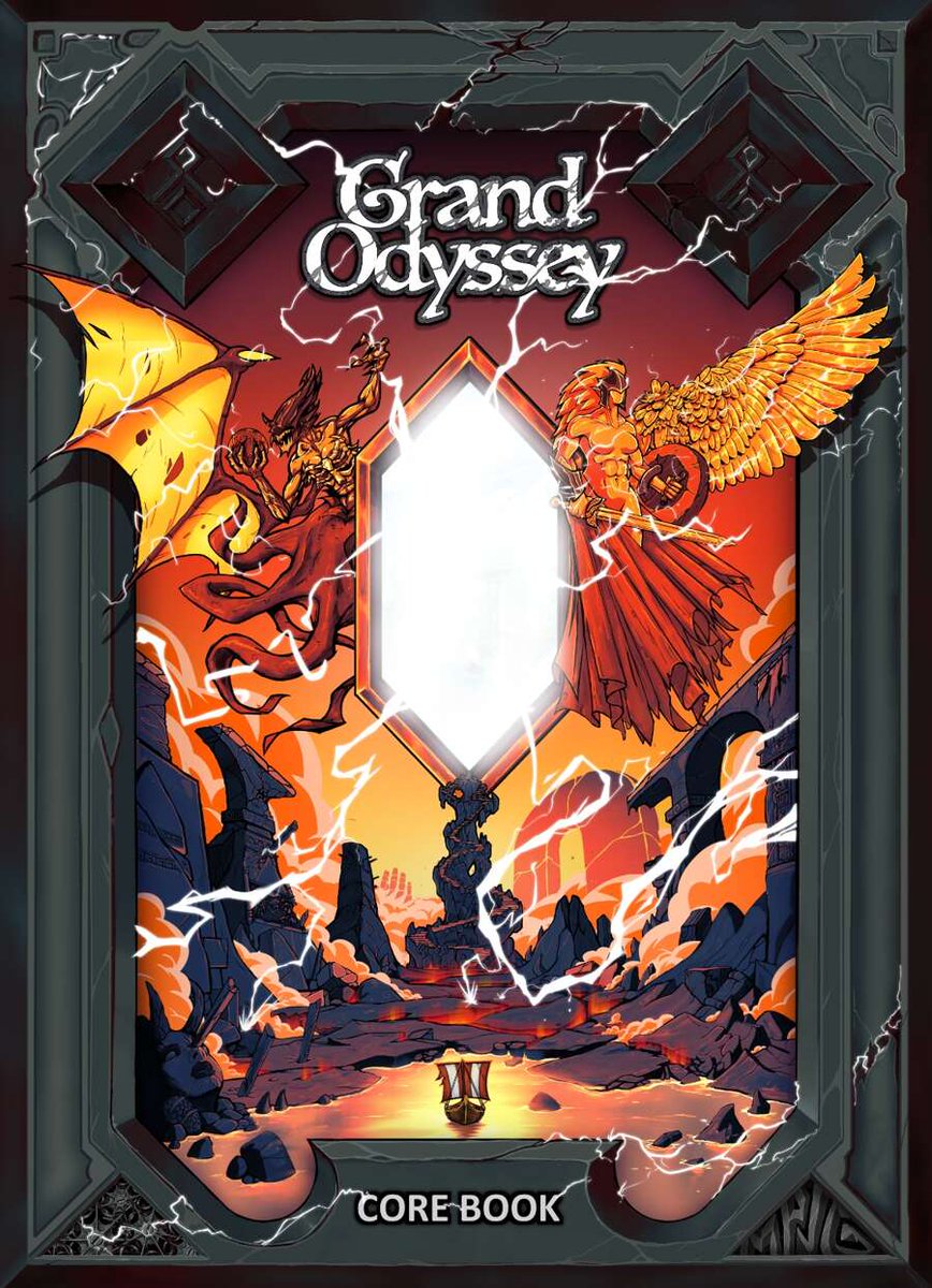 Mr_Tarrasque's tweet photo. With the whole discussion going on around One D&amp;D we sometimes forget there already are a ton of creators out there addressing issues with 5e. Grand Odyssey is a fairly new product that does this in a very good manner;
https://t.co/Bxh8yGb2Hk

#dnd #dnd5e https://t.co/R0fLpjAmA0