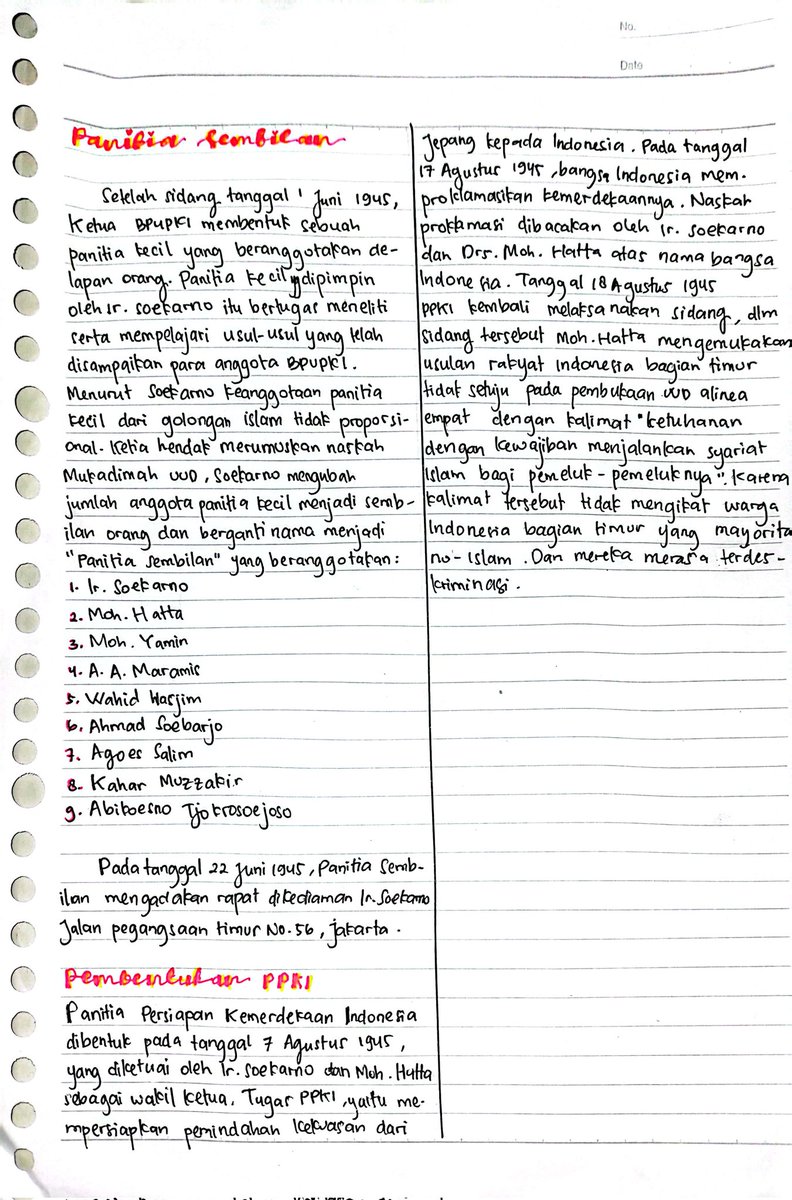 slfiarany's tweet image. 📝 study progress﹗𔘓
catatan pendidikan pancasila (PKN) kelas 10
- tokoh pendiri bangsa &amp;amp; usulan dasar negara
- pancasila