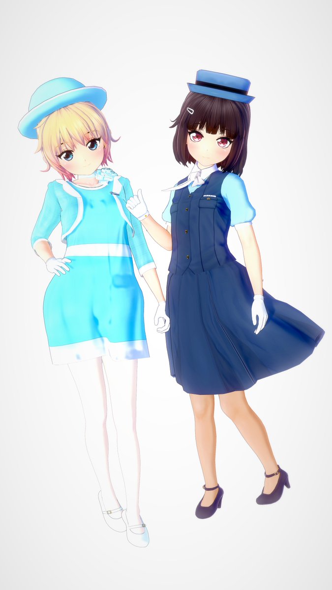 胸がないほうがやっぱりちょうどいい気がする服
左は首もう長くてよさそう 