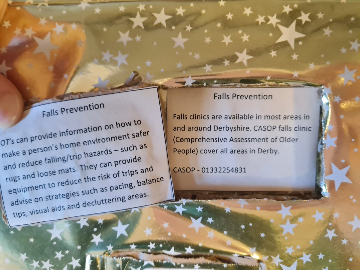 kerri_schOT's tweet photo. π
βοΈπ And today's #OTMAS is....
Falls prevention! And on the first icy morning of the year too βοΈ https://t.co/WOkcSYuFSe