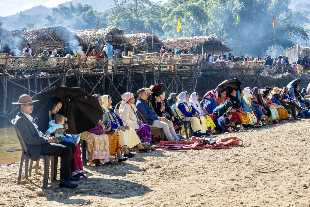 radhztweet's tweet photo. #Bascon 5.0: Basar Confluence (Hie &amp; Kidi rivers) festival celebrates community led nature conservation, folk art, rich traditional cultural heritage &amp; tribal food cuisines at #Basar, #Leparada Dist, #ArunachalPradesh @ArunachalTsm 📸 @Avinash_kr_Nair https://t.co/ckAWUS98Or