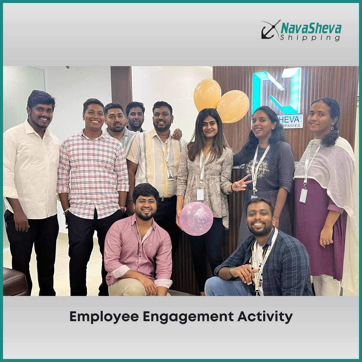 NavashevaL's tweet photo. Our #employees at Navasheva Shipping Ltd., were involved in #Interactive and amusing #games activities not too long ago. They grouped into #teams and gave their best for a friendly #Competition.

#Navashevaperks https://t.co/dhA6ylDcve