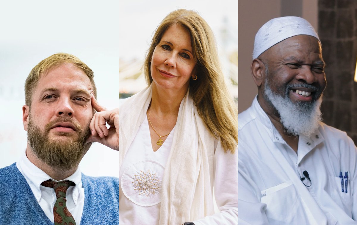 qatarliving's tweet photo. Imam Siraj Wahhaj, former MTV and NBC Europe presenter Kristiane Backer, and Imam Suhaib Webb reflect on their respective journeys to embracing Islam. 

🕒3PM
🗓️Tuesday, December 13, 2022
📍National Museum of Qatar

Learn More: https://t.co/R7AqsYLI0A

#Qatar #QatarLiving #Doha https://t.co/tpkp1rN6p6