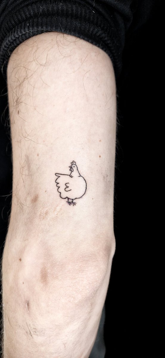 Een bloem en een kip voor <a href="/420Swaggie69/">barbapapi</a> 🐔🌻