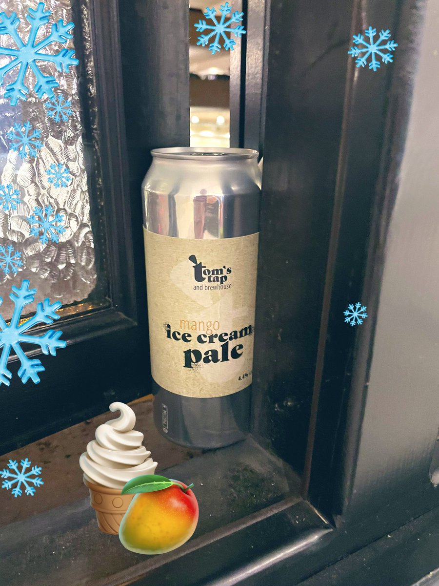 JayMcGuiness's tweet photo. After the show I had this big tasty beer that our head of sound (Hi Nick!) brought me.
(It’s a @tomstapandbrew if anyone is on the market 🤤🍻)
I have no fridge, so I’m very proud that I kept the baby cold for hours by putting it outside my FREEZING window. Gotta love Liverpool. https://t.co/wgno3zI917