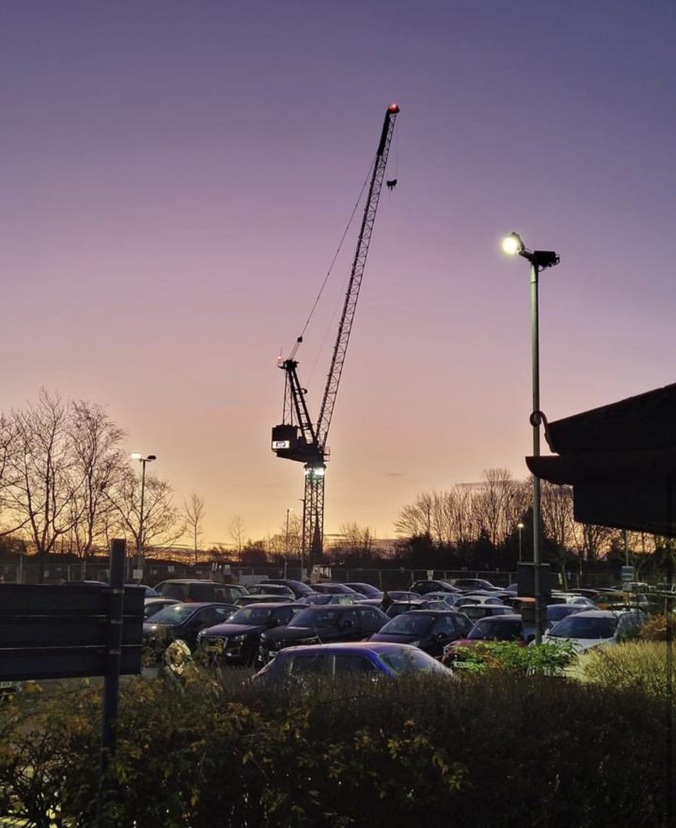 NOTICE TO ALL CHILDREN: You may have seen a red light atop a crane at the hospital. This is actually ‘Elf Cam’ and is an all-seeing 24/7 camera beaming pictures back to Father Christmas. It will determine those on the nice or naughty lists…