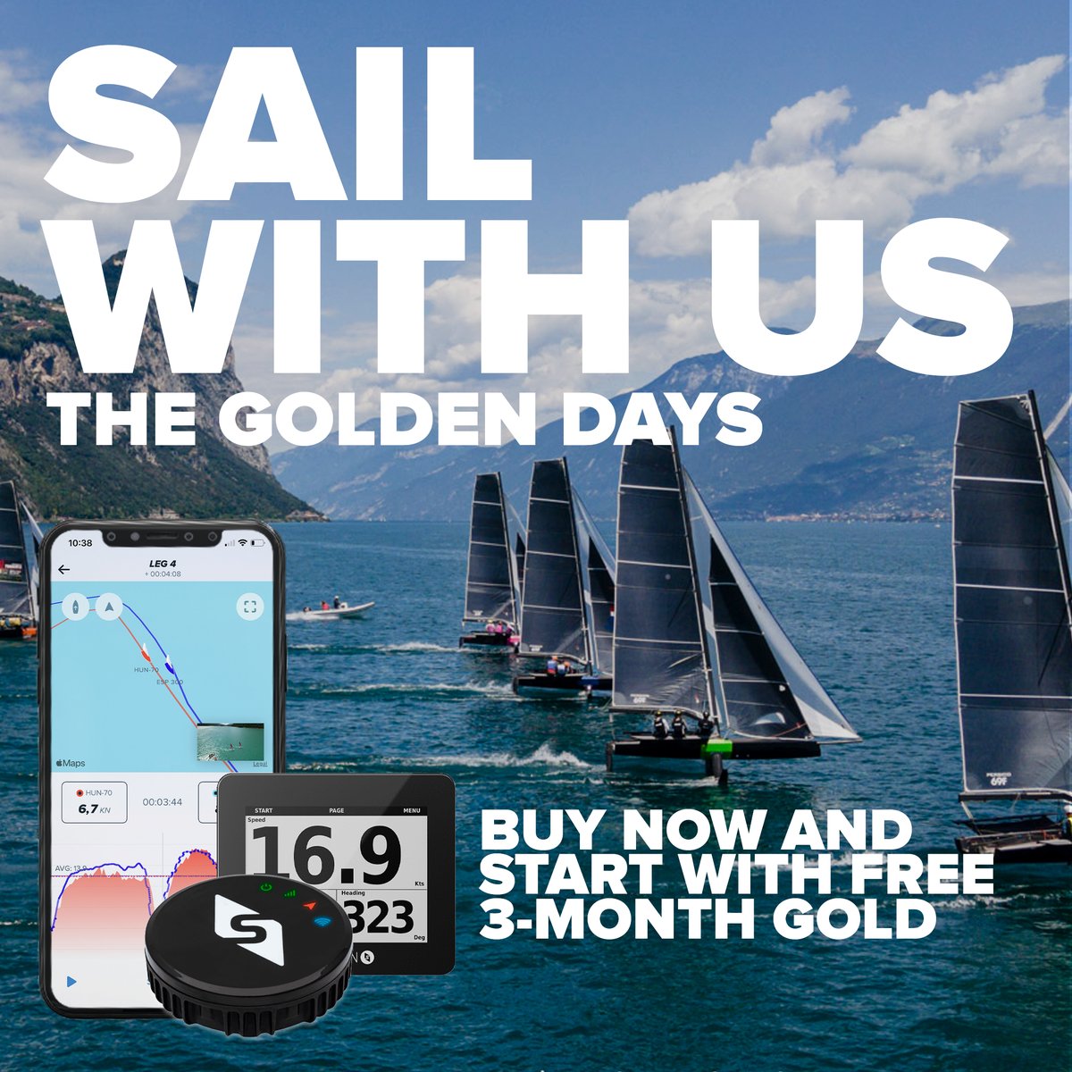 🛎 Celebrate our Year End Promotion and start the new year better than ever before. Buy Sailmon MAX or MAX Mini (in stock) from 07/12/2022 until 30/12/2022 and receive a free 3-month GOLD subscription in the Sailmon App.
shop.sailmon.com