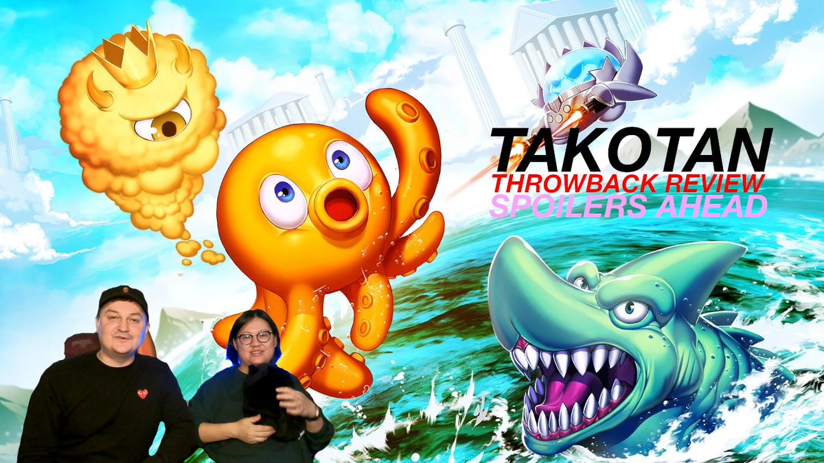 Happy Wednesday! 😎 Yajing and I sat down to discuss an odd but highly unique little game called Takotan. Join us in our newest throwback review. We hope you enjoy! 😀
youtu.be/urcasOLE9bU

#takotan #Eastasiasoft #review #gaming #throwback #newvideo
