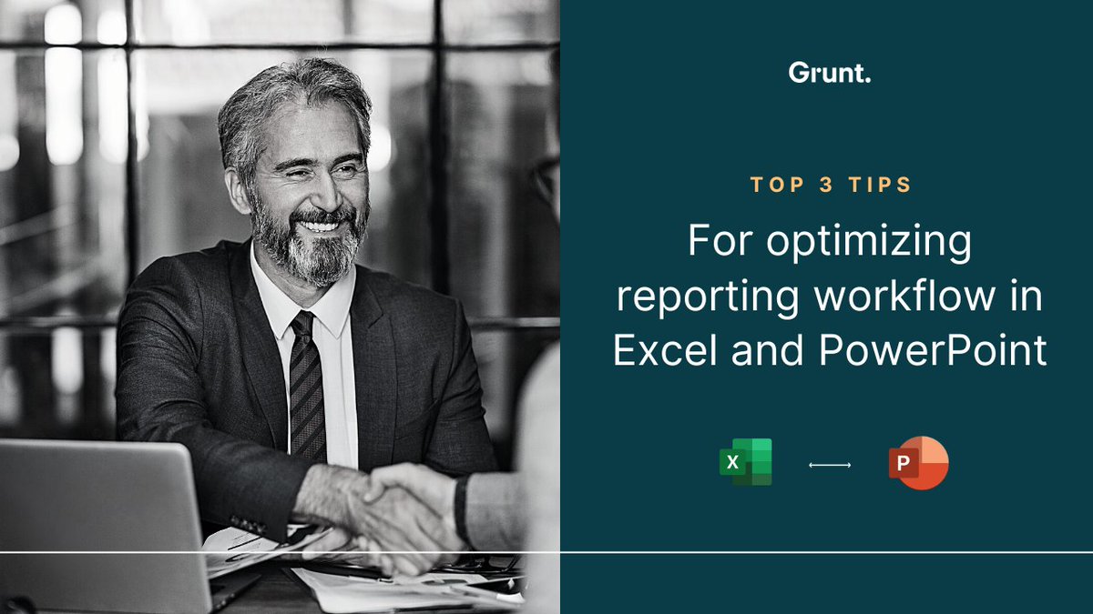 gruntpro's tweet photo. When you have a highly manual workflow, tight deadlines, and dependencies on others to produce your data, you have little or no control over daily tasks.  🥵

Follow these tips to learn how to automate your processes 👉 https://t.co/gfaERjo2vx

#report #data @powerpoint https://t.co/ZNeV2vzZ9h