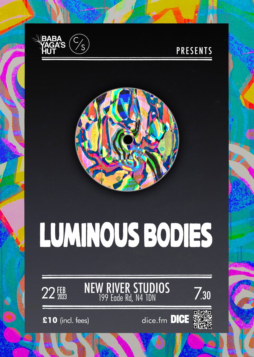 NEW SHOW: February 22nd - <a href="/NewRiverStudios/">NewRiverStudios</a> 
@LuminousBodies 
Tickets: dice.fm/event/q828a-lu…