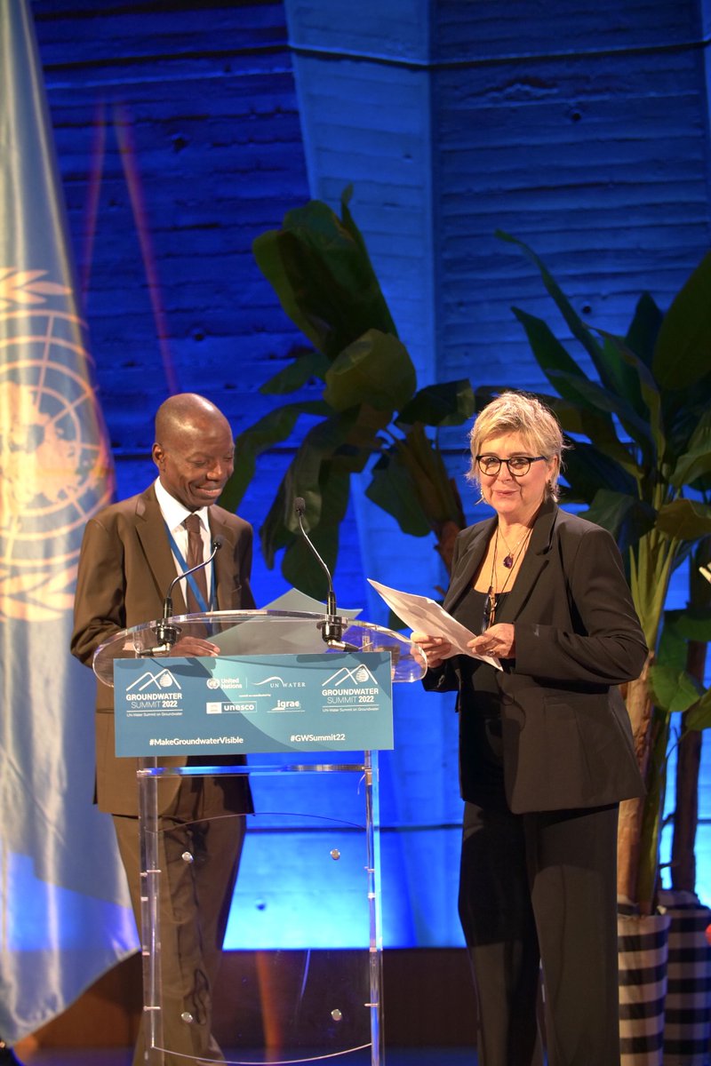 unescoWATER's tweet photo. The @UN_Water Summit on Groundwater has officially started.

Take a peak at the key moments of the opening ceremony.👇

Read more about the summit: https://t.co/6S3qtNDlc7 https://t.co/whEeoz3gVZ