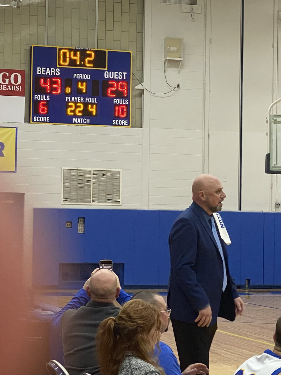 First win of the season. Hard work pays off. Go Bears.