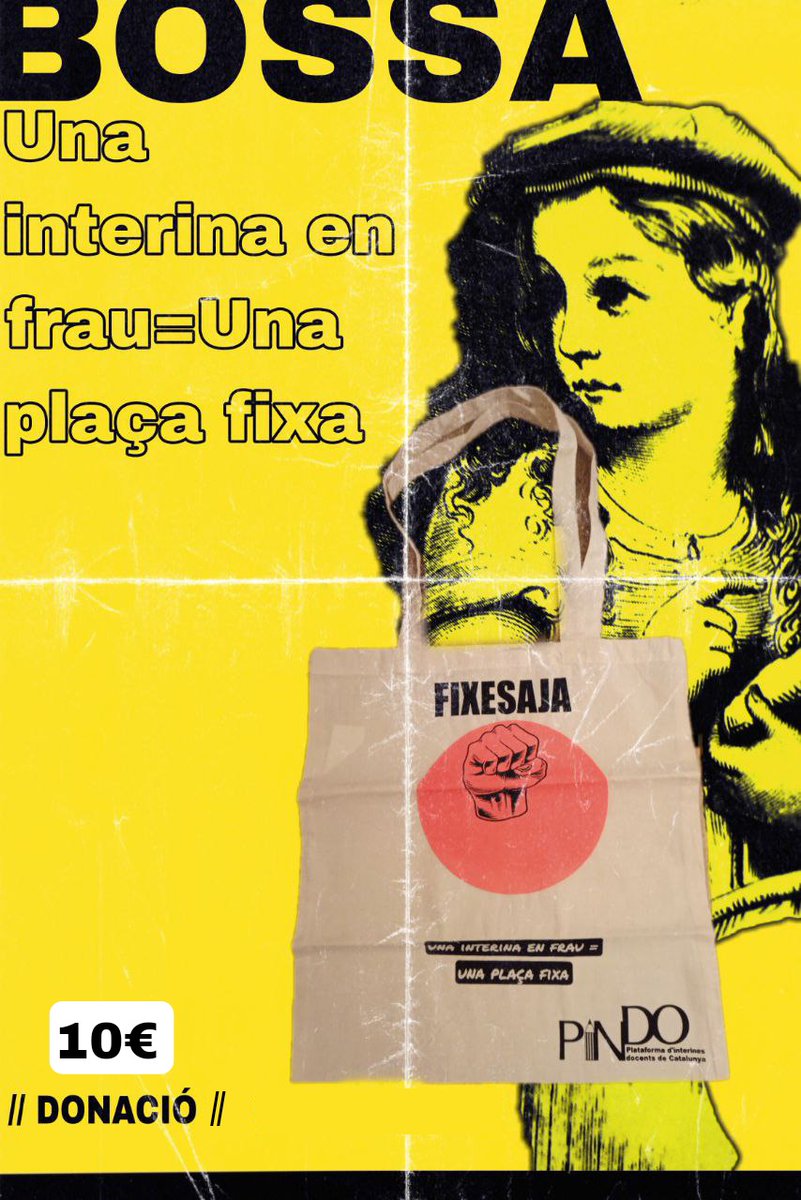 ⭕️Ajuda'ns a financiar la impugnació del Concurs de Mèrits , les possibles costes i les properes impugnacions‼️

⭕️DONACIÓ.

⭕10€ Bossa una interina en frau= Una plaça fixa.

⭕️Envia'ns un mail si vols una bossa.

plataformainterinesdocents
<a href="/gmail/">Gmail</a>.com assumpte: bossa PinDo